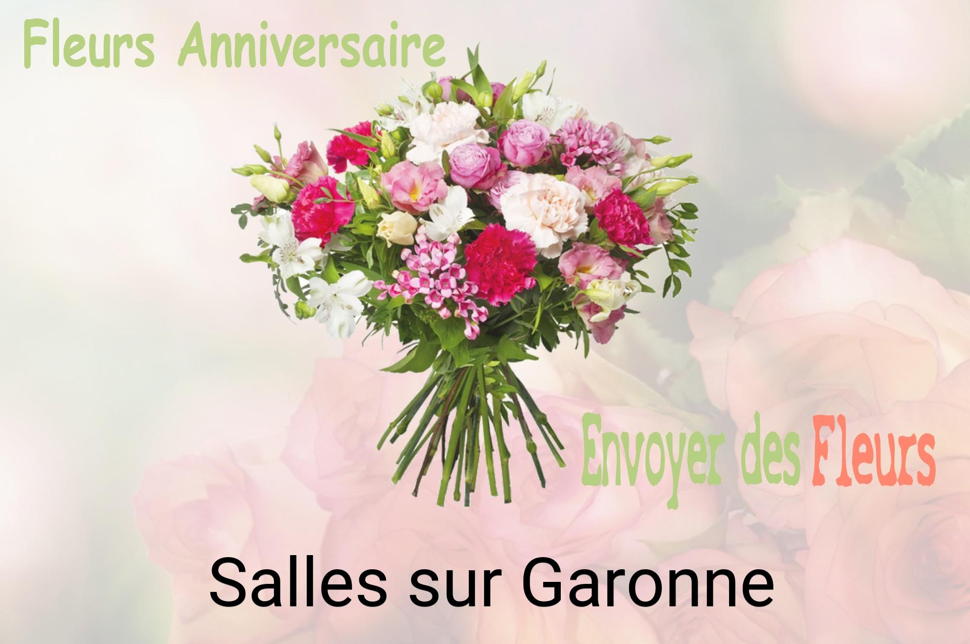 Bouquet de fleurs d’anniversaire livré à Salles-sur-Garonne