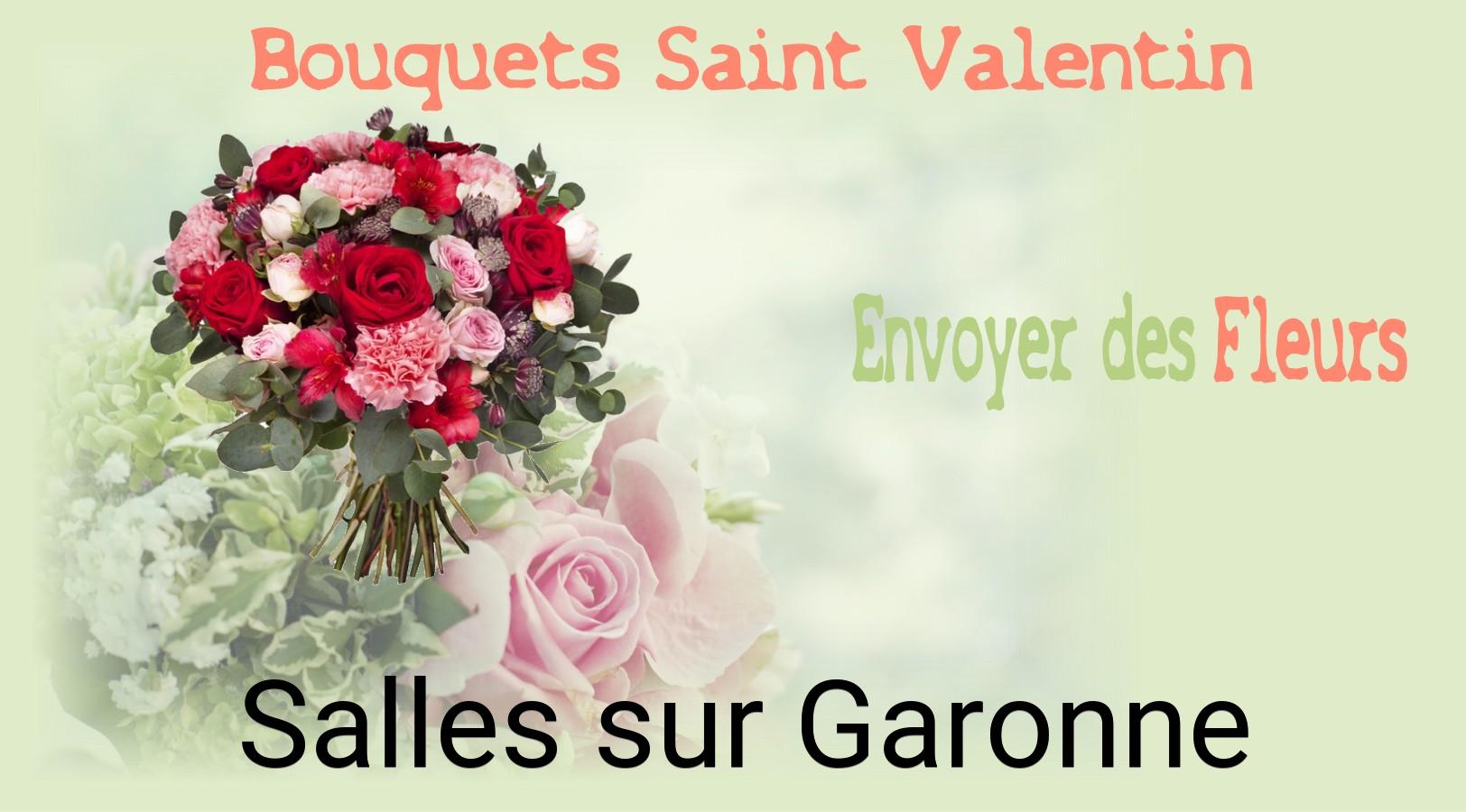 Roses de Saint-Valentin livrées à Salles-sur-Garonne